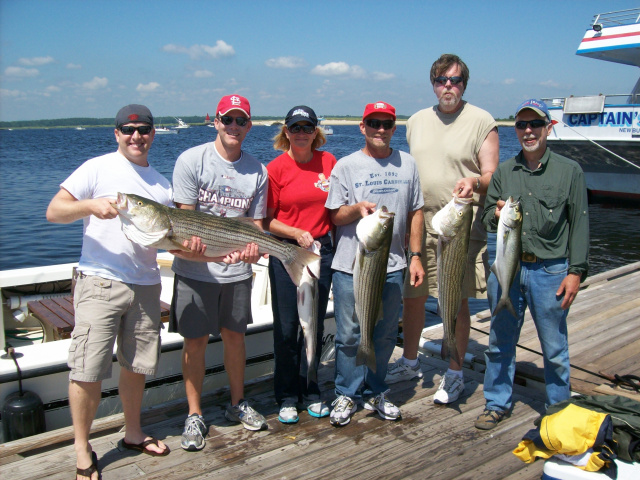 Massachusetts fishing charters aboard Obsessed