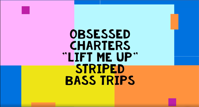 Lift Me Up Striped Bass