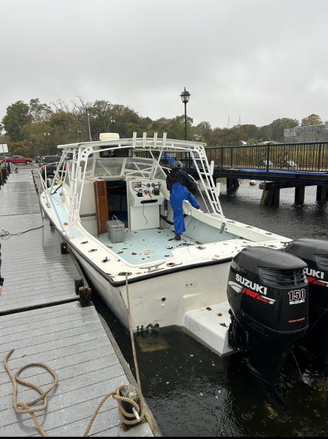 Great fishing out of Newburyport aboard Obsessed