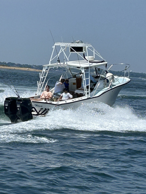Obsessed Charter Boat has plenty of room for anglers