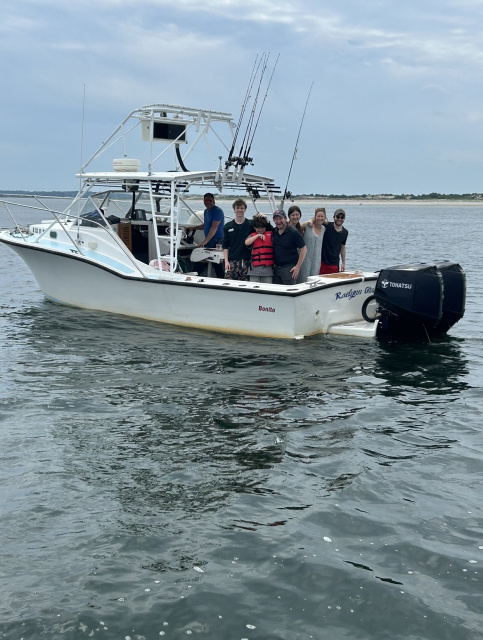 Great fishing out of Newburyport aboard Obsessed