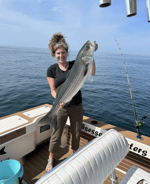 Striper Fishing the Merrimack RIver MA